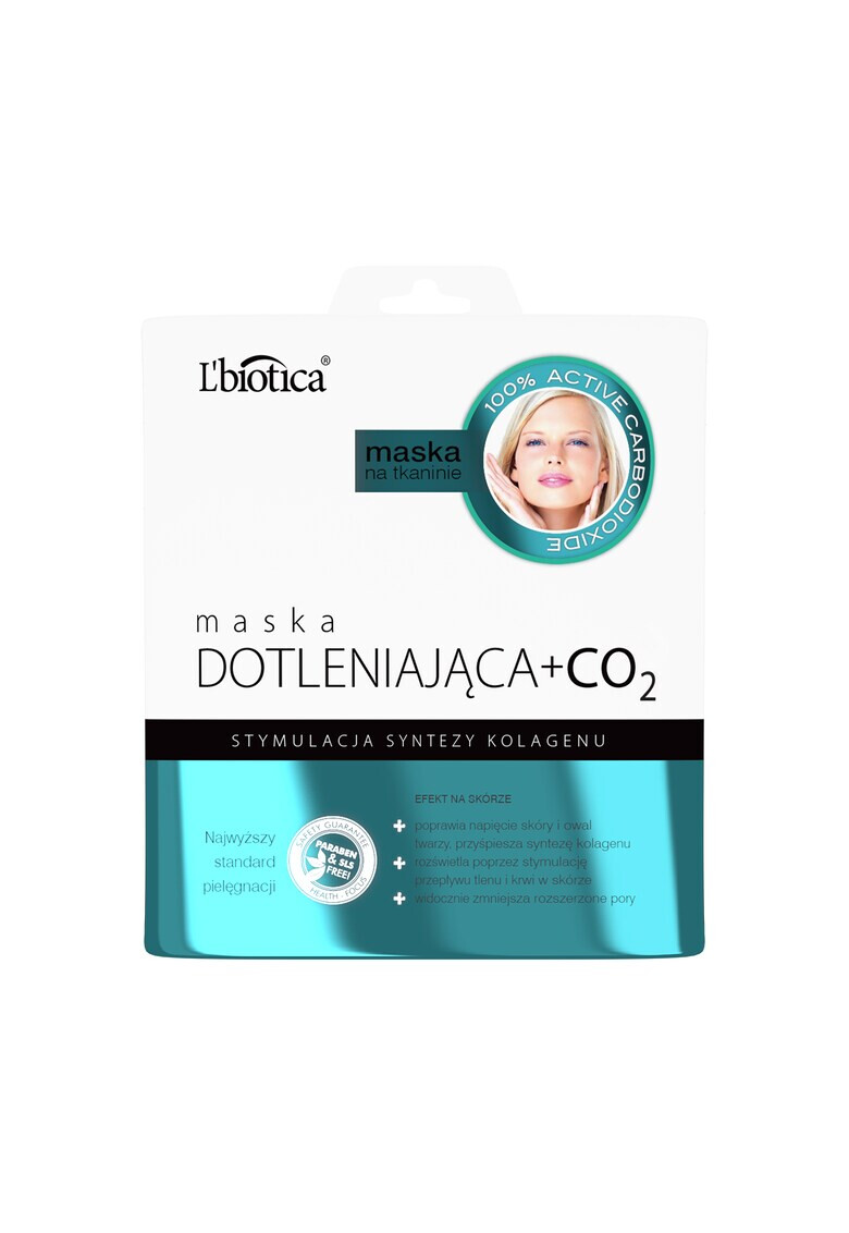 L'Biotica Маска За лице Кислород + CO₂ 23 мл - Pepit.bg