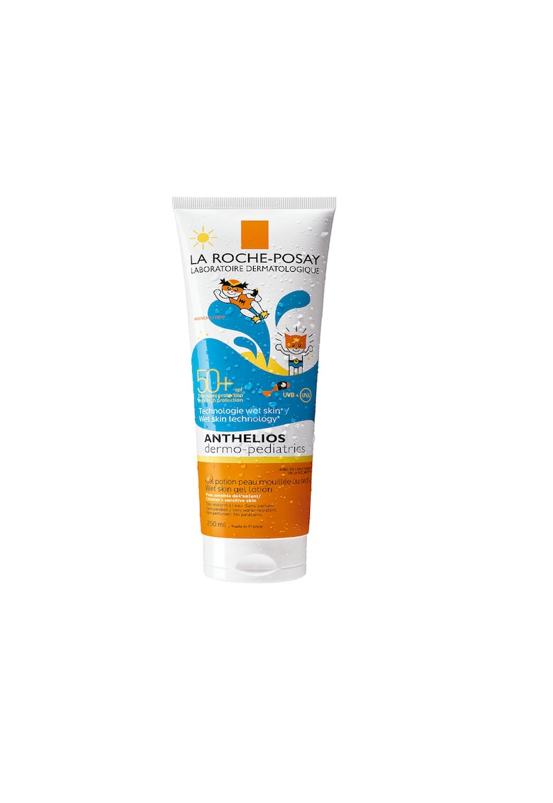 La Roche-Posay Детски лосион-гел Anthelios Dermo-Pedriatrics wet skin за влажна/суха кожа SPF 50+ 250 мл - Pepit.bg