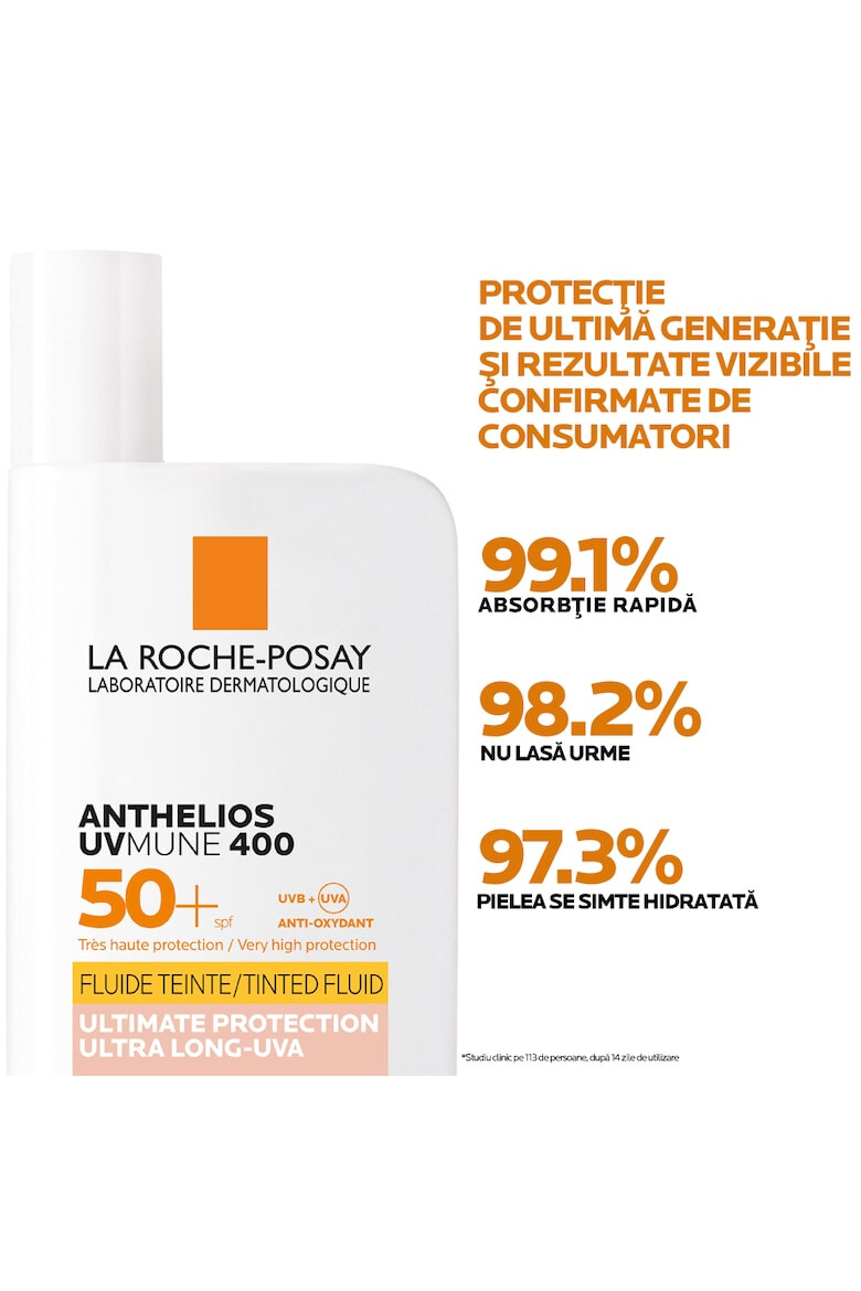 La Roche-Posay Флуид за лице La Roche Posay ANTHELIOS UV-MUNE 400 SPF 50+ С цвят 50 мл - Pepit.bg