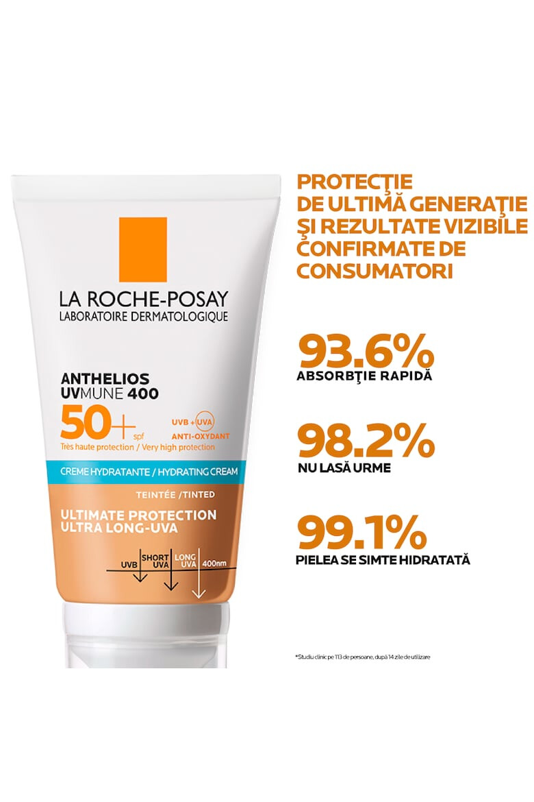 La Roche-Posay Хидратиращ крем за лице La Roche Posay ANTHELIOS UV-MUNE 400 SPF 50+ С цвят 50 мл - Pepit.bg