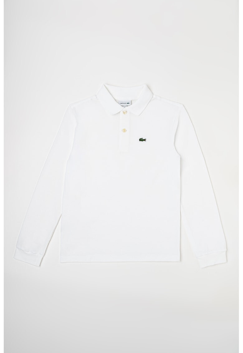 Lacoste Блуза с яка и бродирано лого - Pepit.bg