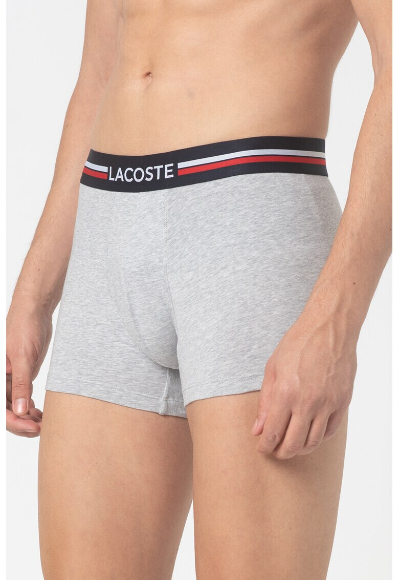 Lacoste Боксерки с лого на талията - 3 чифта - Pepit.bg