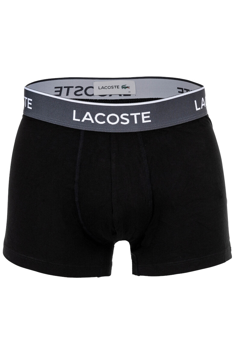 Lacoste Боксерки с лого - 6 чифта - Черен/Сив/Син - Pepit.bg