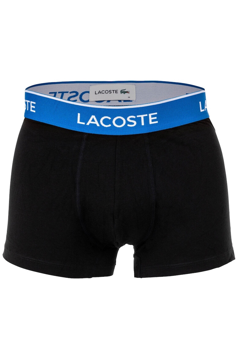 Lacoste Боксерки с лого - 6 чифта - Черен/Сив/Син - Pepit.bg