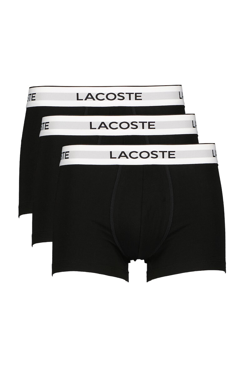 Lacoste Боксерки с лого на талията - 3 чифта - Pepit.bg