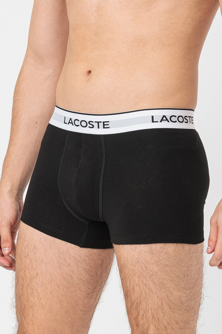 Lacoste Боксерки с лого на талията - 3 чифта - Pepit.bg