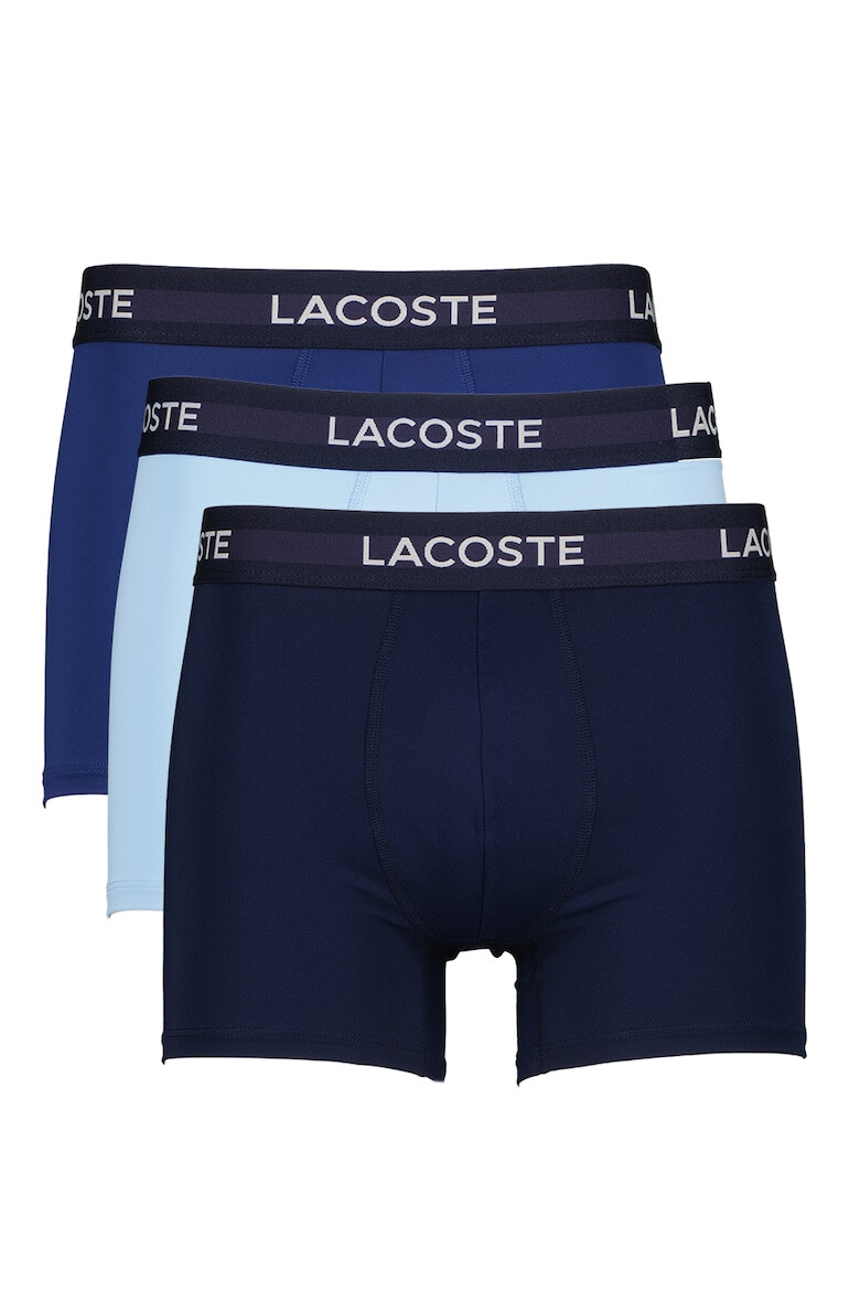 Lacoste Боксерки с лого на талията - 3 чифта - Pepit.bg