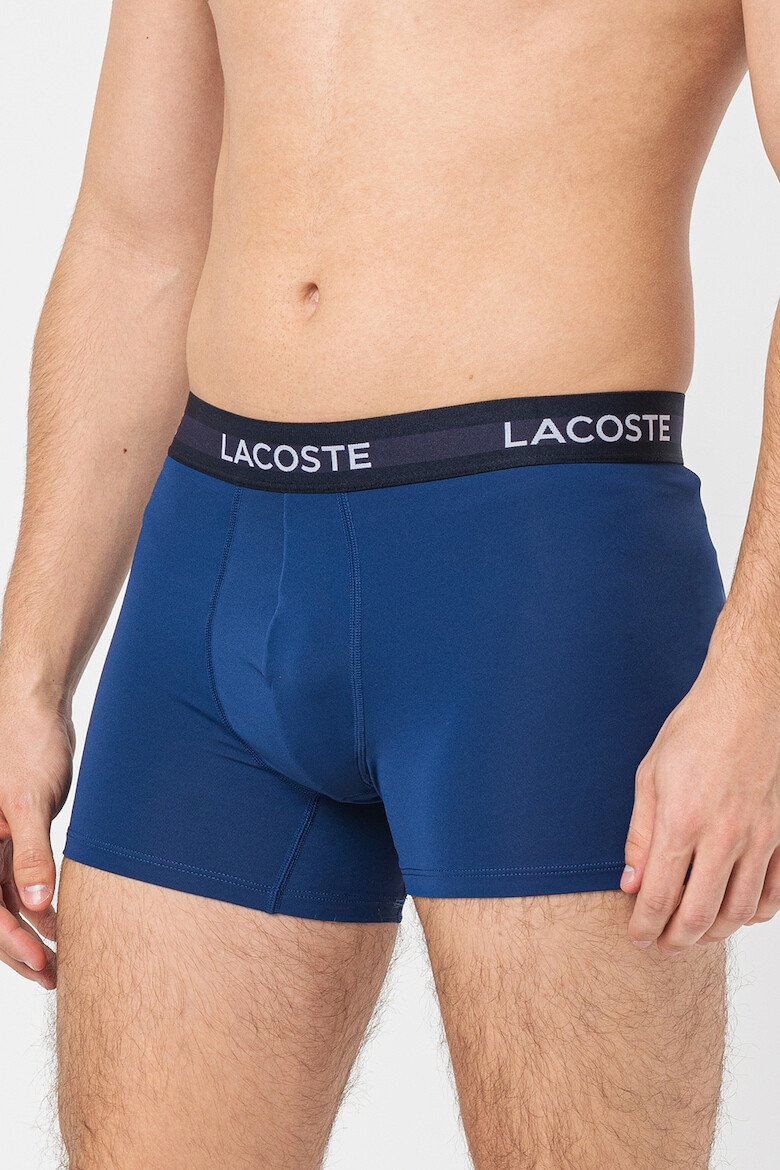 Lacoste Боксерки с лого на талията - 3 чифта - Pepit.bg