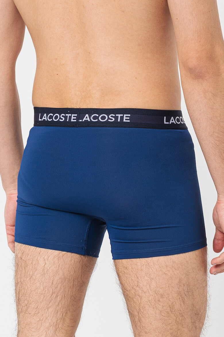 Lacoste Боксерки с лого на талията - 3 чифта - Pepit.bg