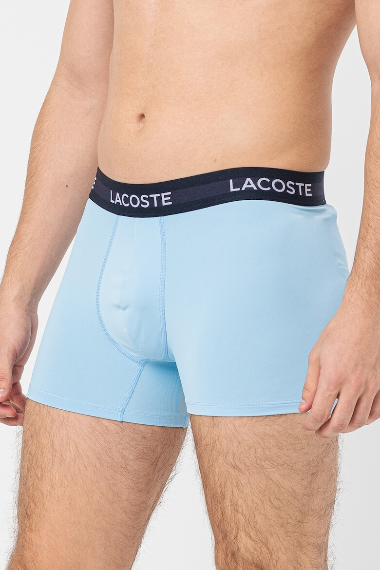 Lacoste Боксерки с лого на талията - 3 чифта - Pepit.bg