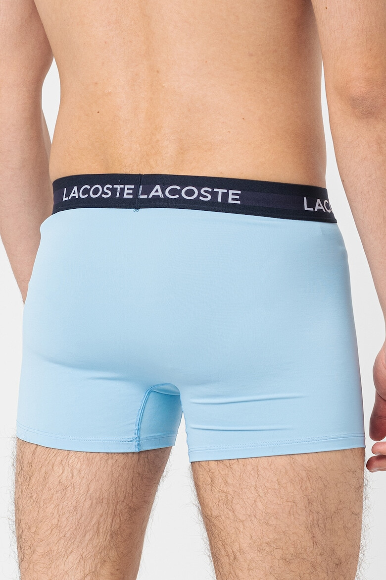 Lacoste Боксерки с лого на талията - 3 чифта - Pepit.bg