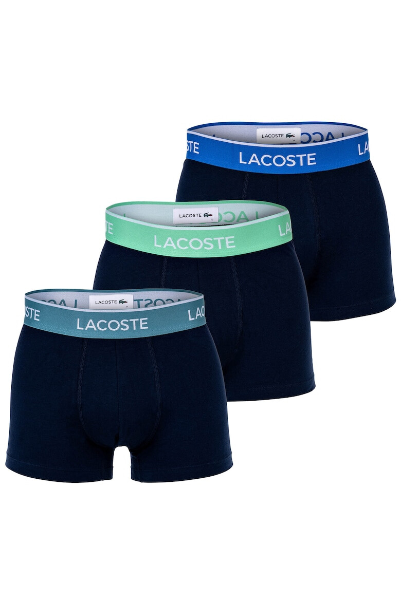 Lacoste Боксерки с лого на талията - 3 чифта - Pepit.bg