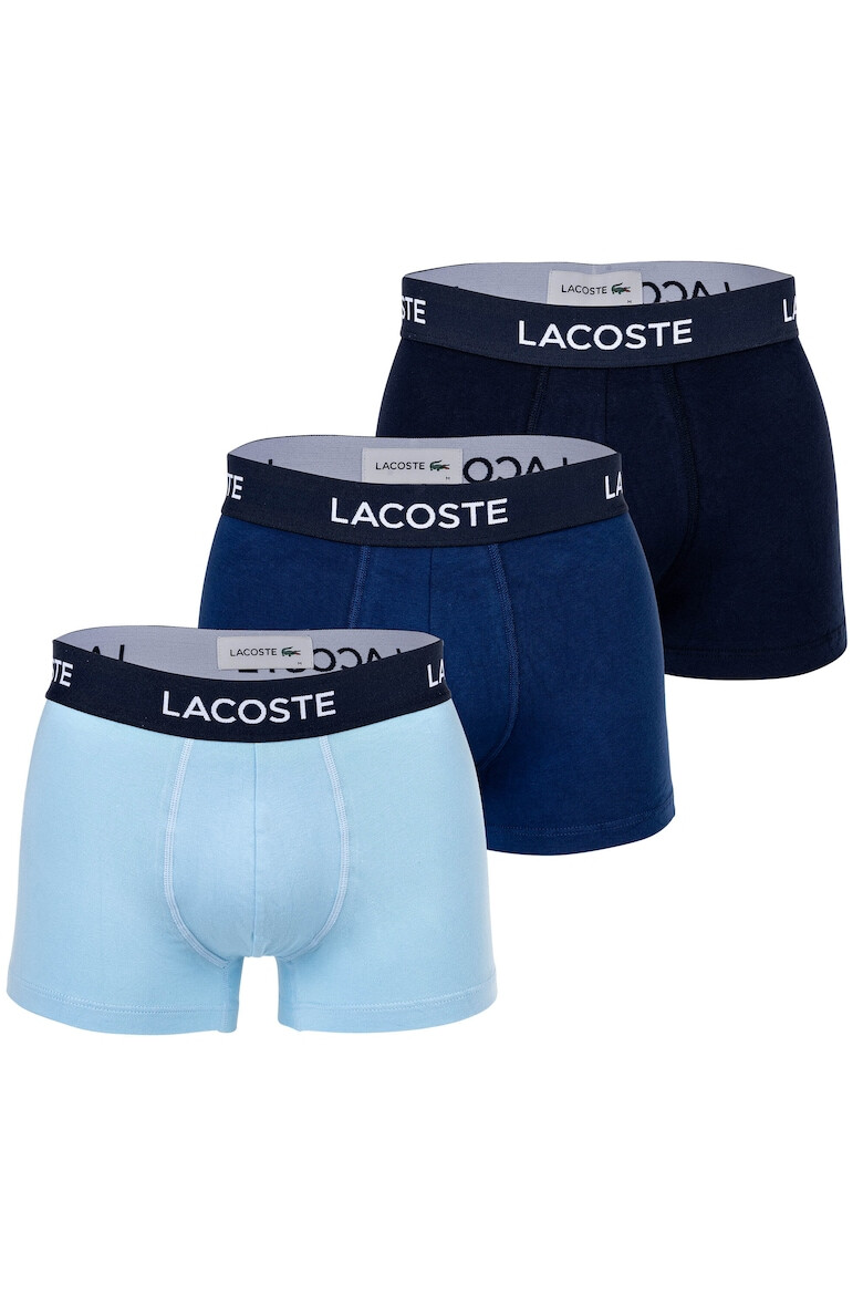 Lacoste Боксерки с лого на талията - 3 чифта - Pepit.bg