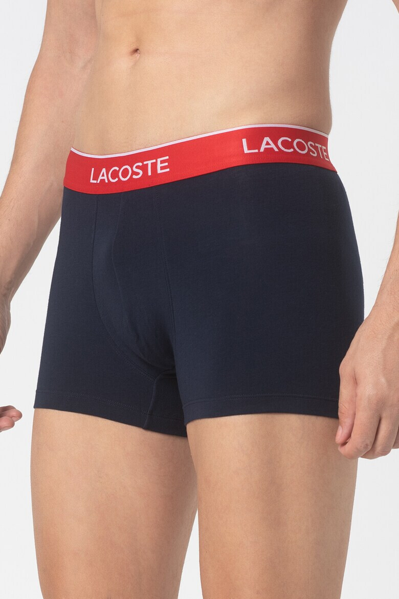 Lacoste Боксерки с лого на талията - 3 чифта - Pepit.bg