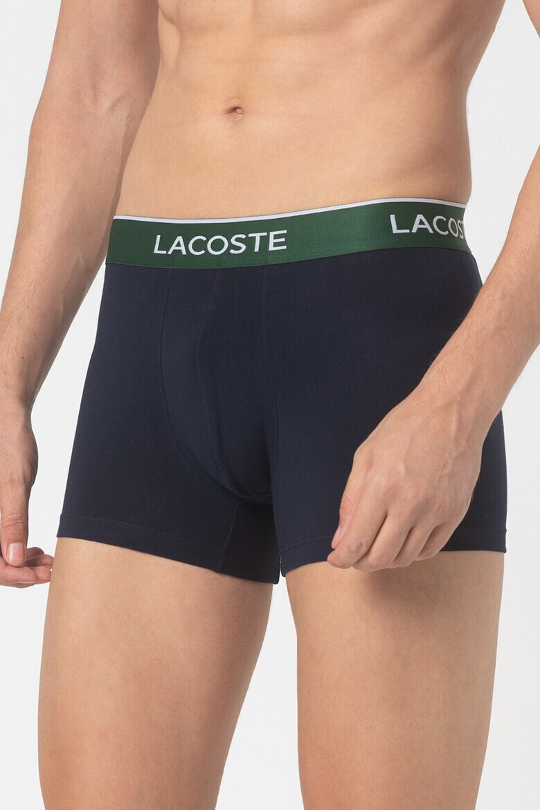 Lacoste Боксерки с лого на талията - 3 чифта - Pepit.bg