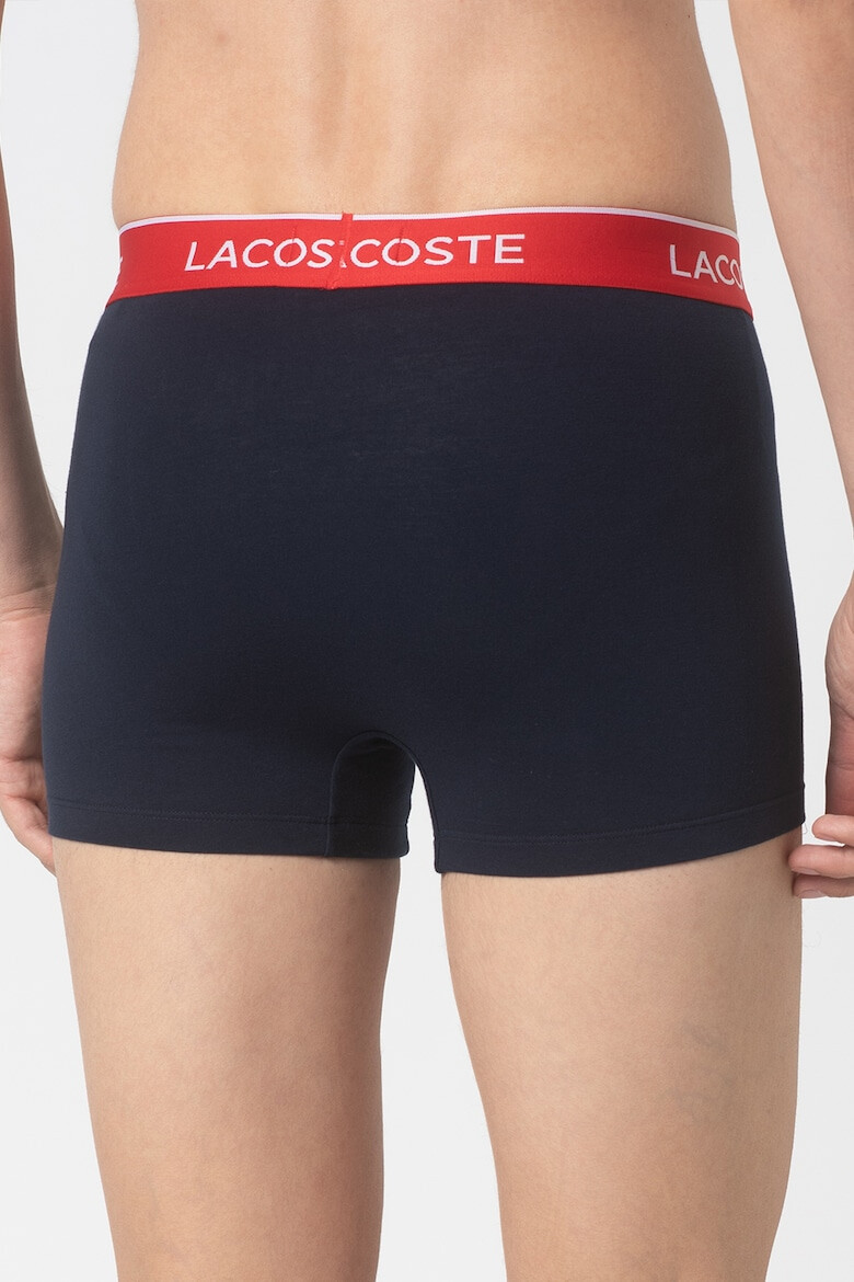 Lacoste Боксерки с лого на талията - 3 чифта - Pepit.bg