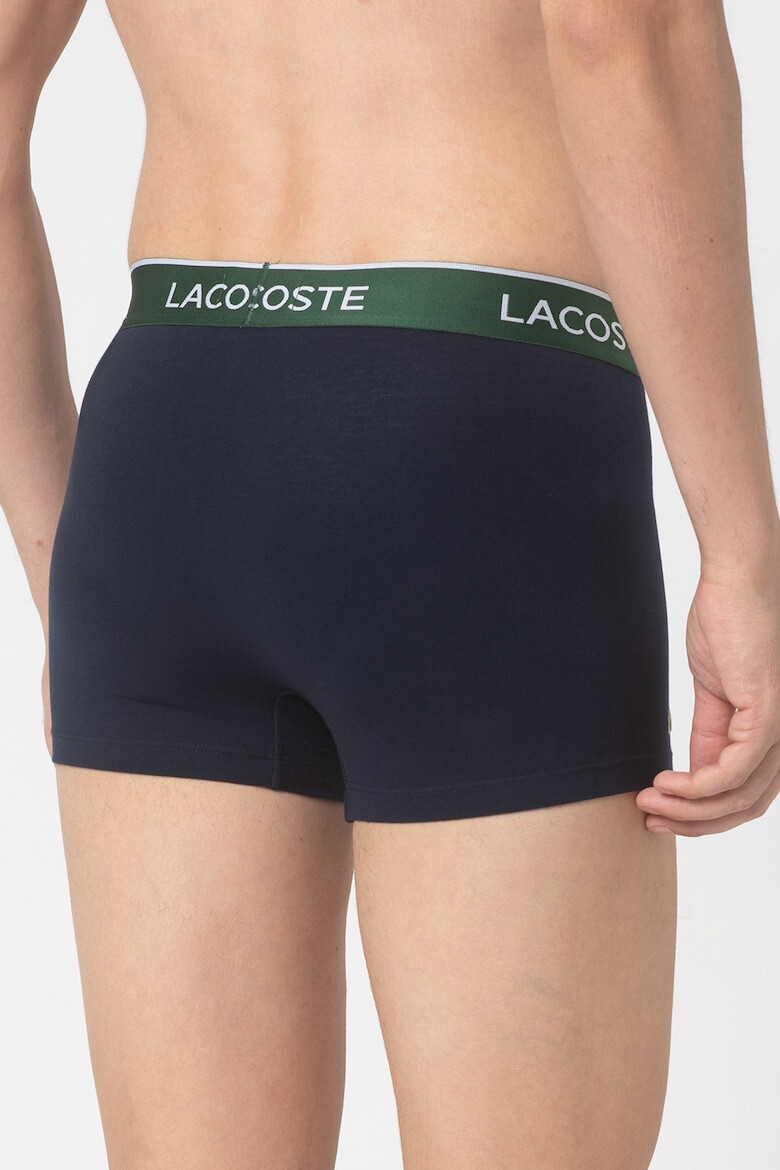 Lacoste Боксерки с лого на талията - 3 чифта - Pepit.bg