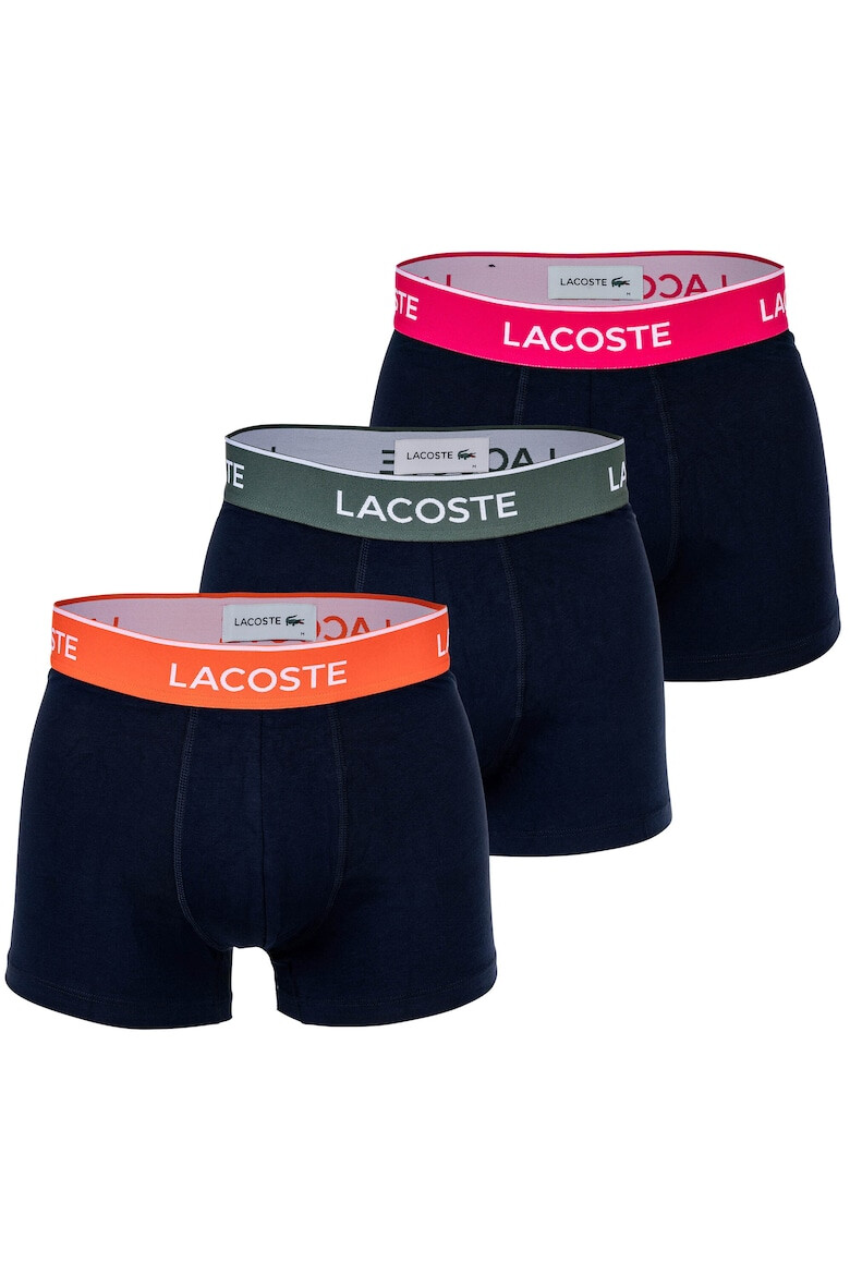 Lacoste Боксерки с лого на талията - 3 чифта - Pepit.bg