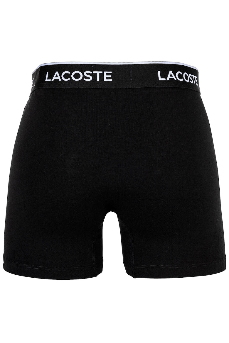 Lacoste Боксерки с лого на талията - 3 чифта - Pepit.bg