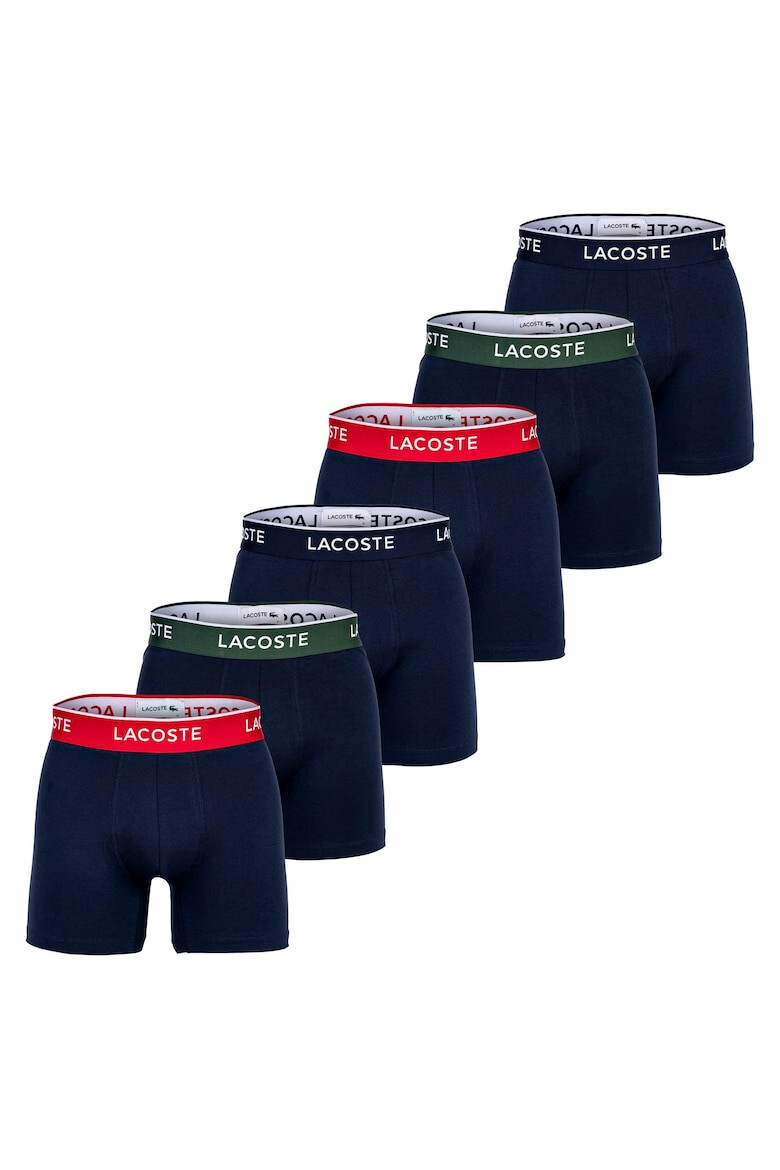 Lacoste Боксерки с лого на талията - 3 чифта - Pepit.bg