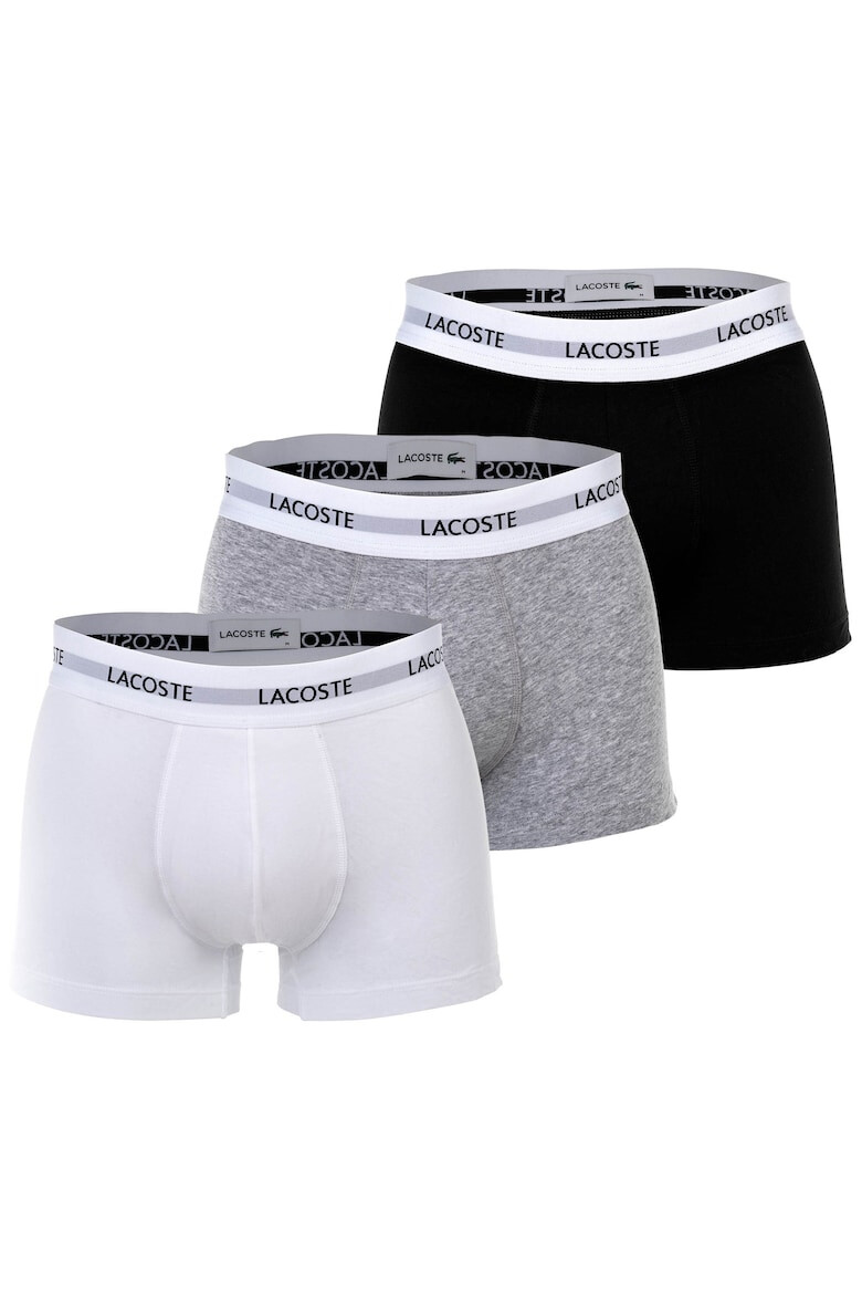 Lacoste Боксерки с лого на талията - 3 чифта - Pepit.bg