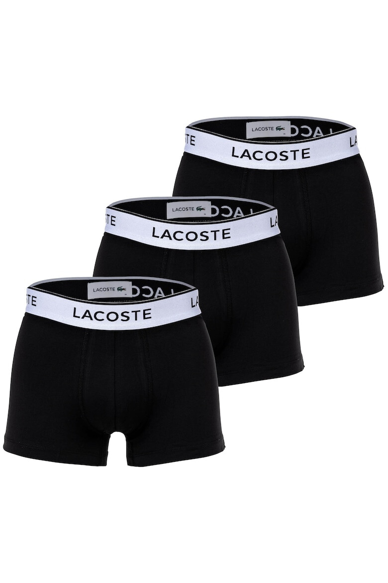 Lacoste Боксерки с лого на талията - 3 чифта - Pepit.bg