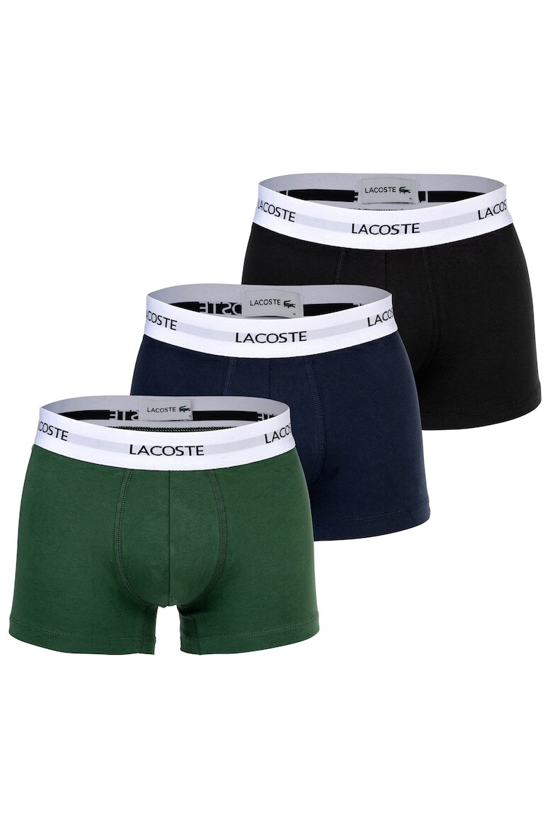 Lacoste Боксерки с лого на талията - 3 чифта - Pepit.bg