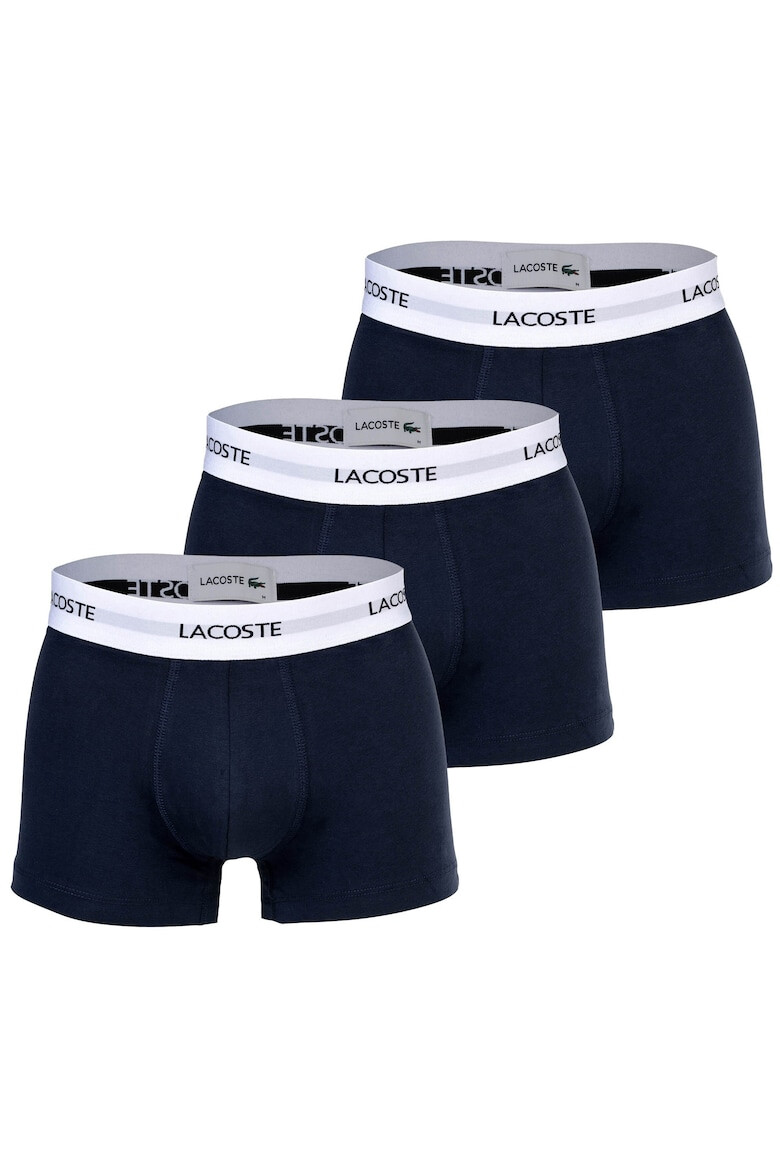 Lacoste Боксерки с лого на талията - 3 чифта - Pepit.bg