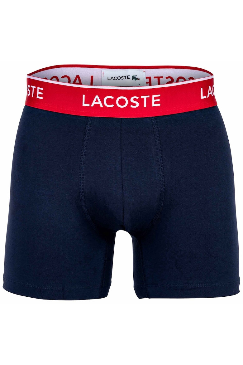Lacoste Боксерки с лого на талията - 3 чифта - Pepit.bg