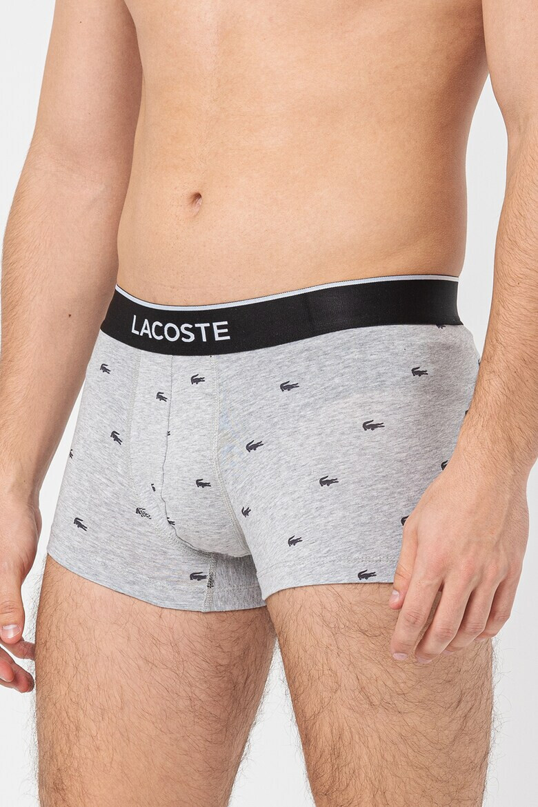 Lacoste Боксерки с лого на талията - 3 чифта - Pepit.bg