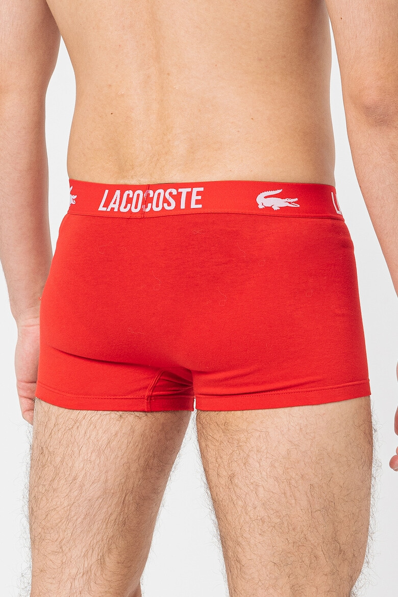 Lacoste Боксерки с лого на талията - 3 чифта - Pepit.bg