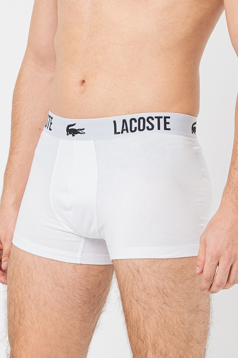 Lacoste Боксерки с лого на талията - 3 чифта - Pepit.bg