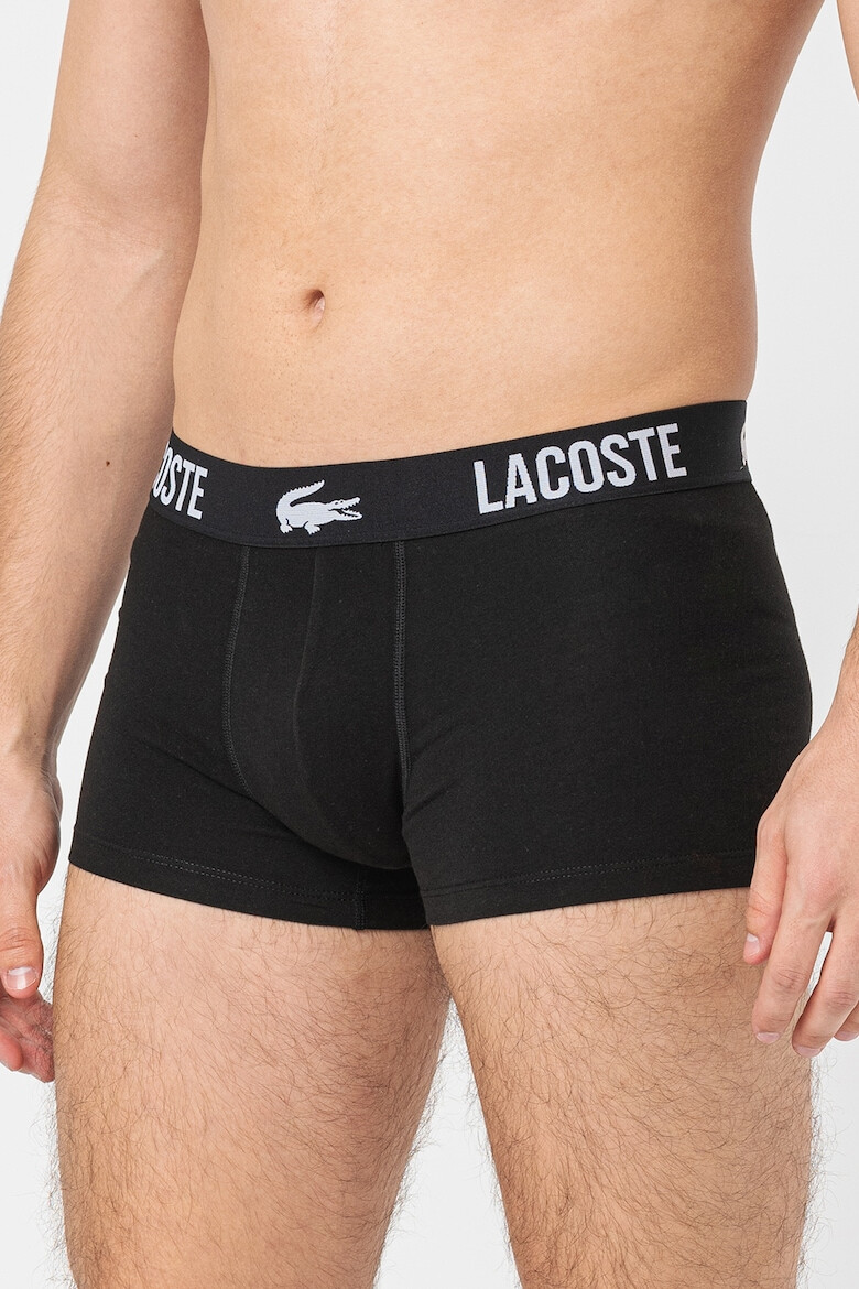 Lacoste Боксерки с лого на талията - 3 чифта - Pepit.bg