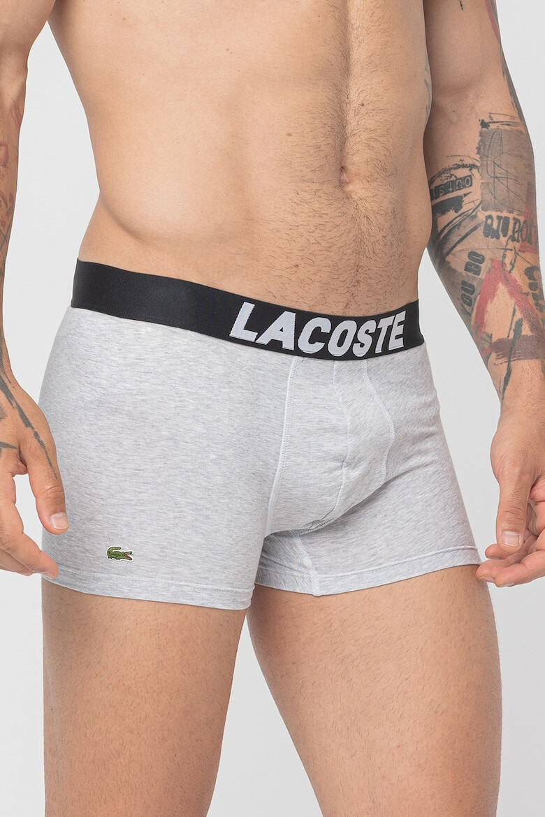 Lacoste Боксерки с лого на талията - 3 чифта - Pepit.bg