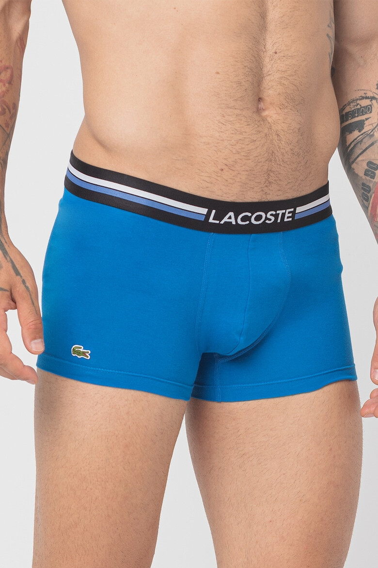 Lacoste Боксерки с лого на талията - 3 чифта - Pepit.bg