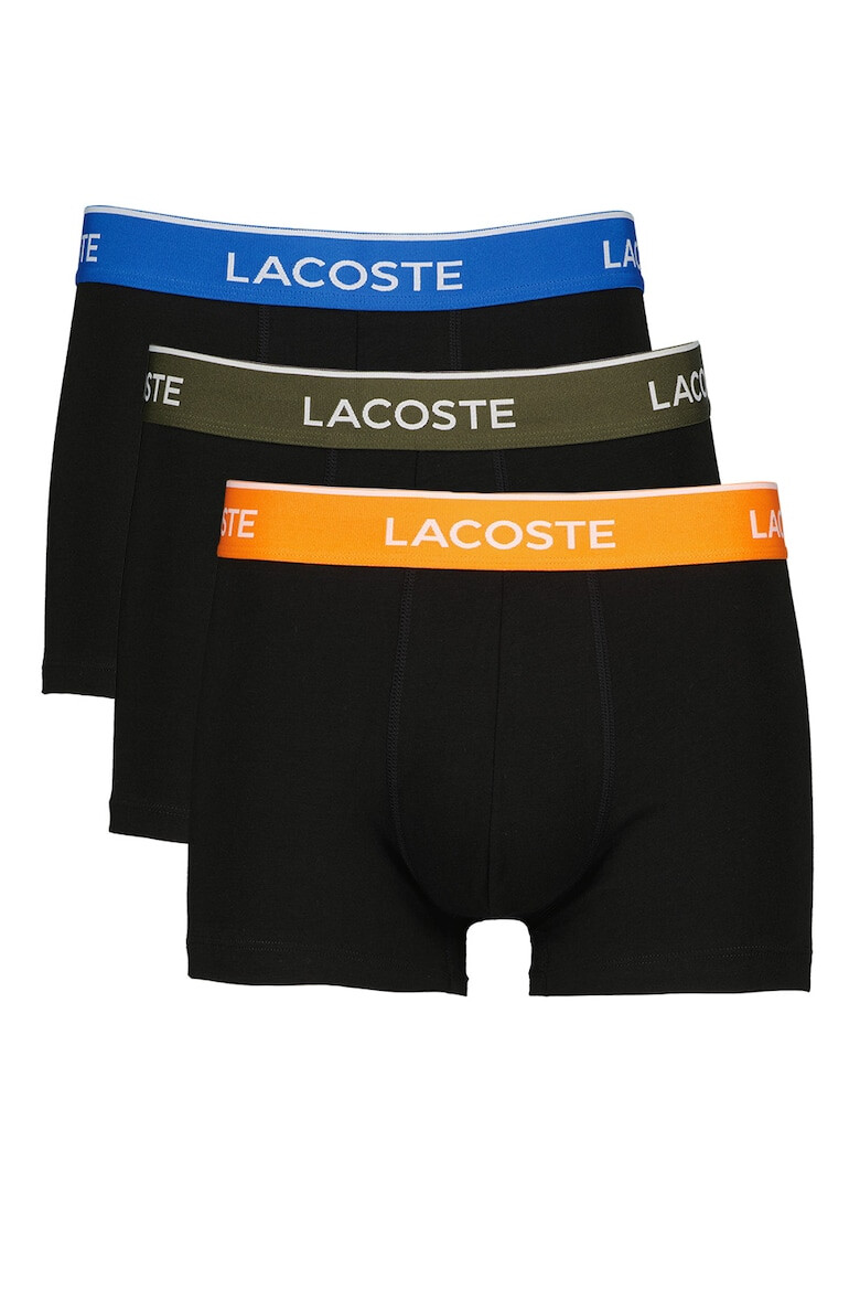 Lacoste Боксерки с лого на талията - 3 чифта - Pepit.bg