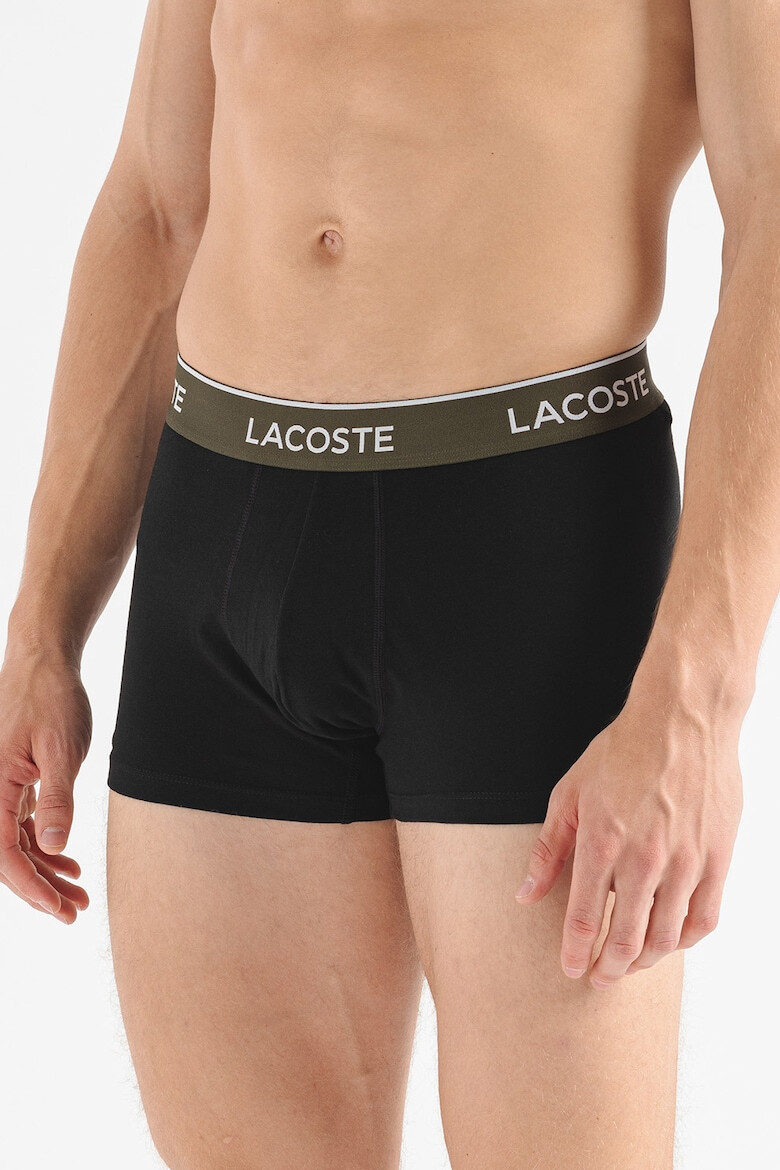 Lacoste Боксерки с лого на талията - 3 чифта - Pepit.bg