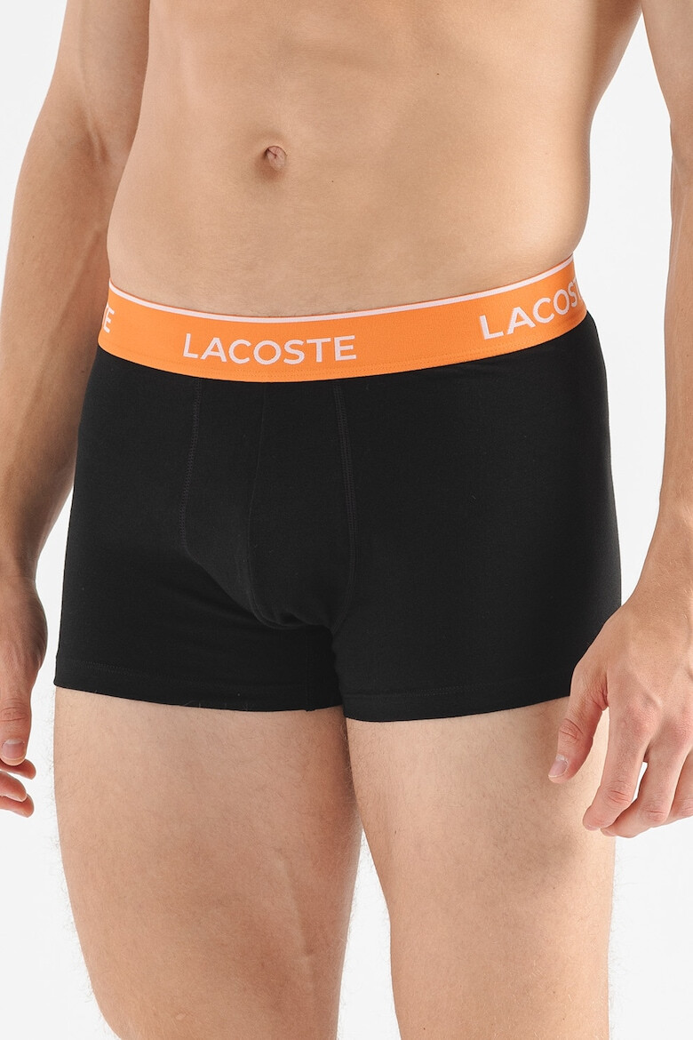 Lacoste Боксерки с лого на талията - 3 чифта - Pepit.bg