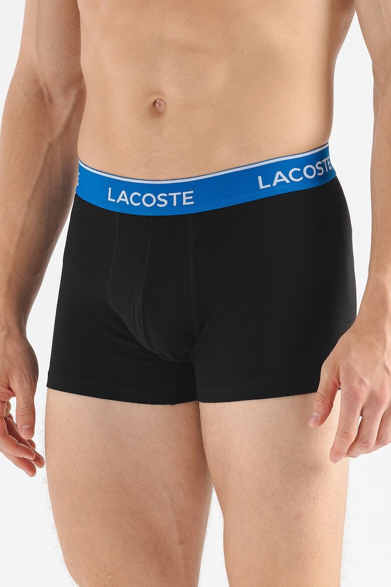 Lacoste Боксерки с лого на талията - 3 чифта - Pepit.bg