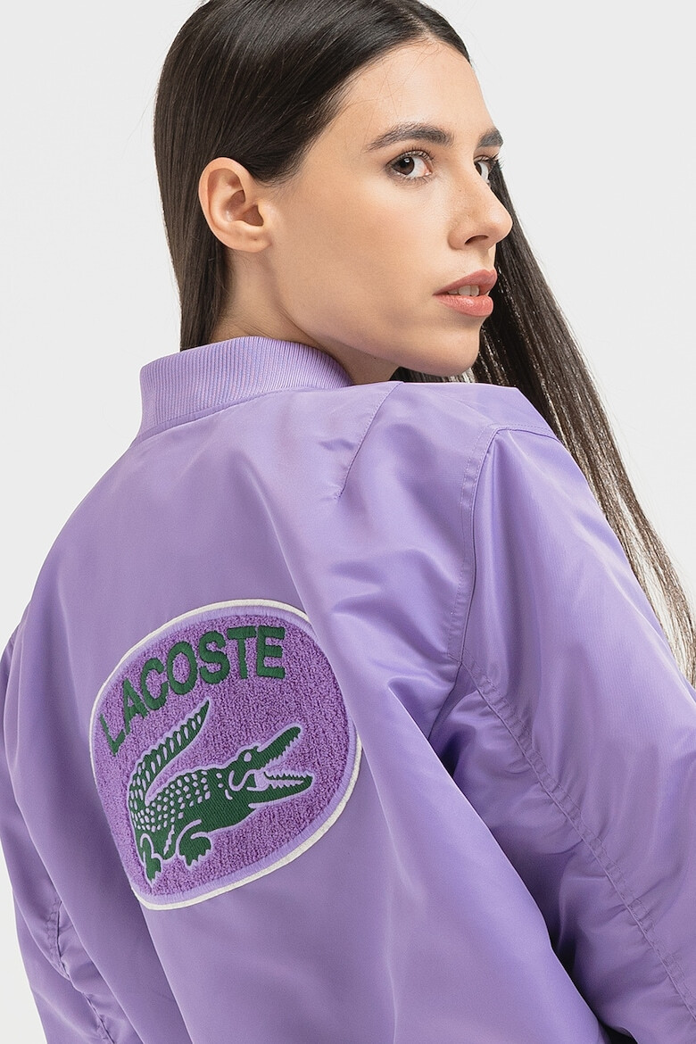 Lacoste Яке бомбър с лого - Pepit.bg