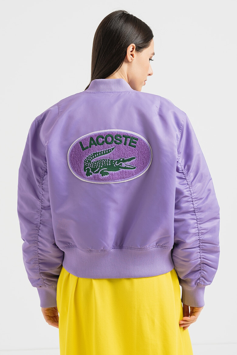 Lacoste Яке бомбър с лого - Pepit.bg