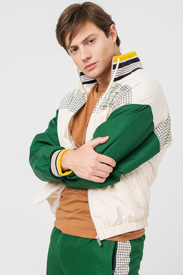 Lacoste Яке с цип и лого - Pepit.bg