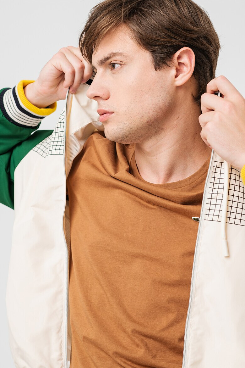 Lacoste Яке с цип и лого - Pepit.bg