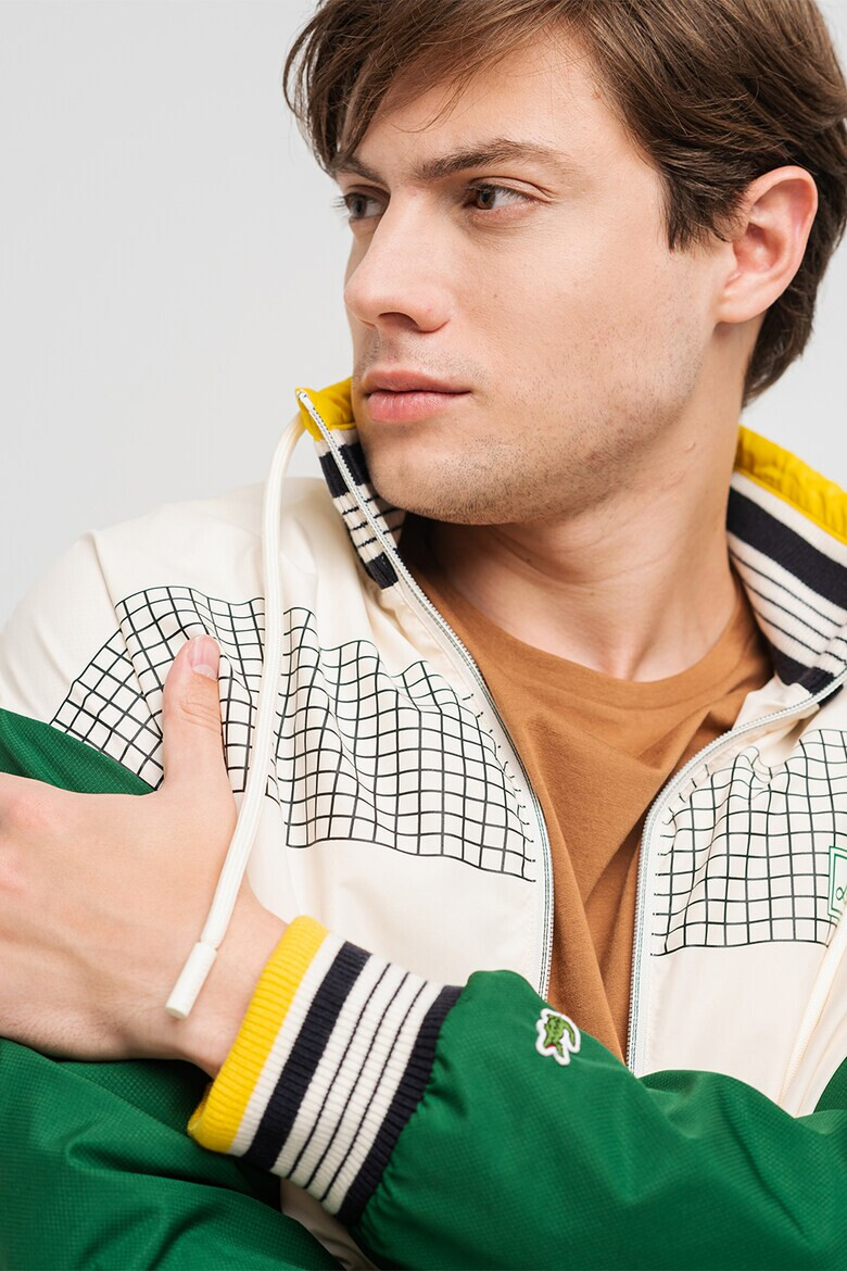 Lacoste Яке с цип и лого - Pepit.bg