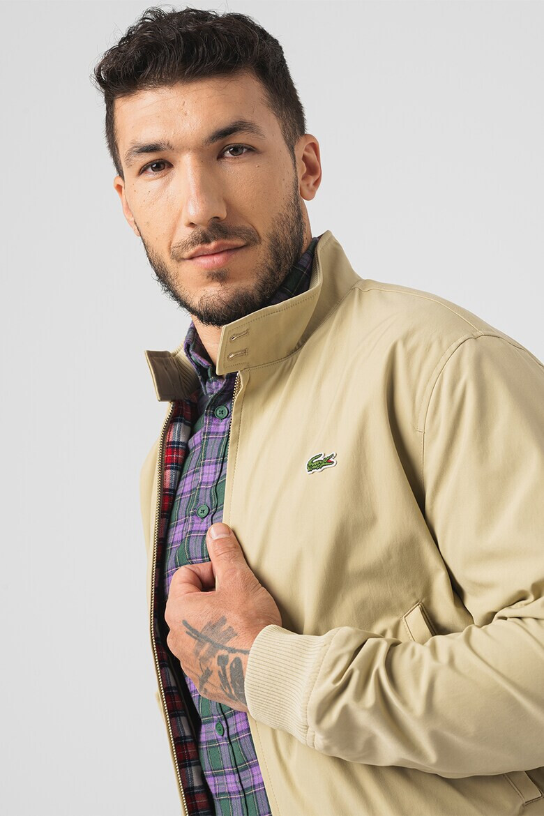 Lacoste Яке с цип и лого - Pepit.bg
