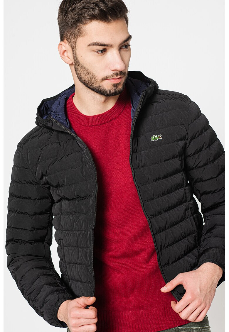 Lacoste Капитонирано яке с лого - Pepit.bg