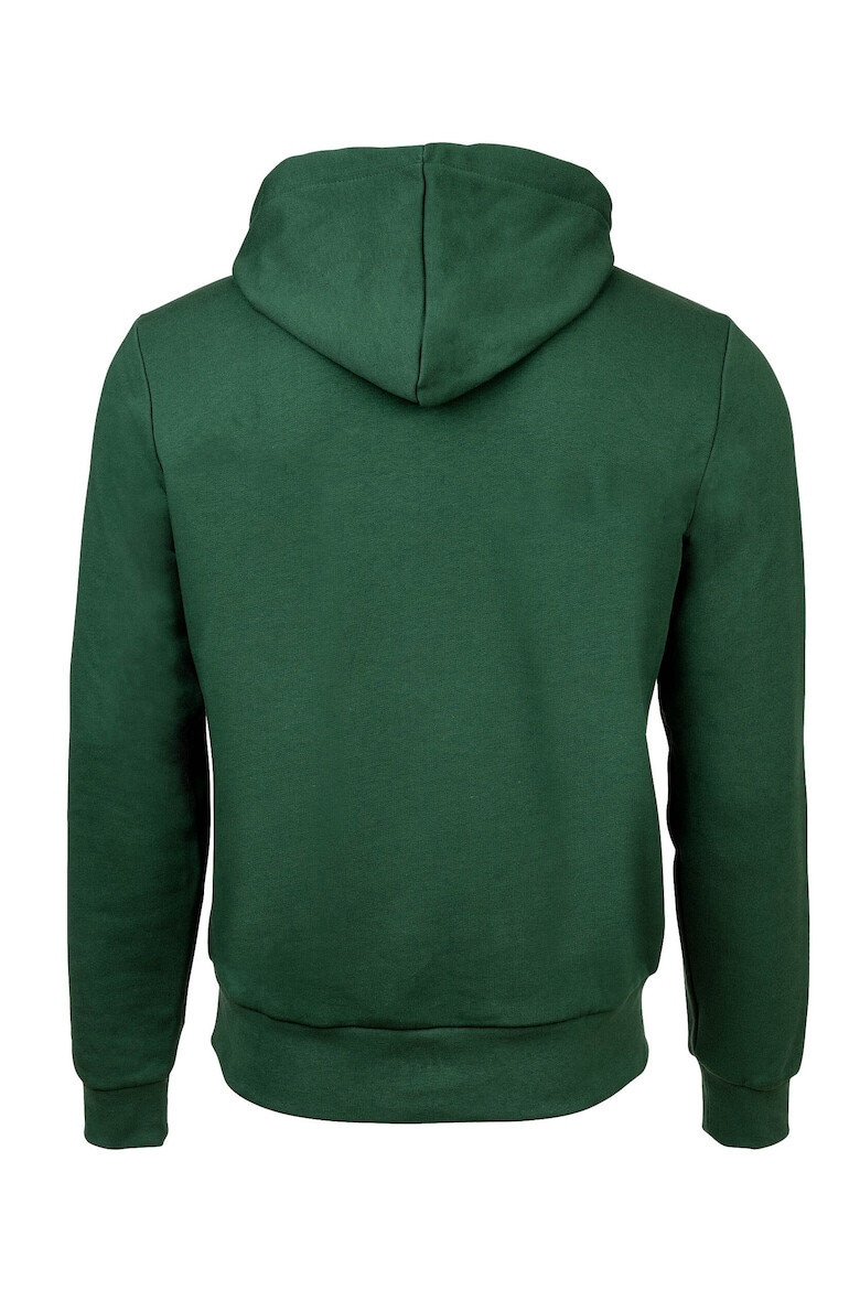 Lacoste Худи с джоб кенгуру - Зелен - Pepit.bg