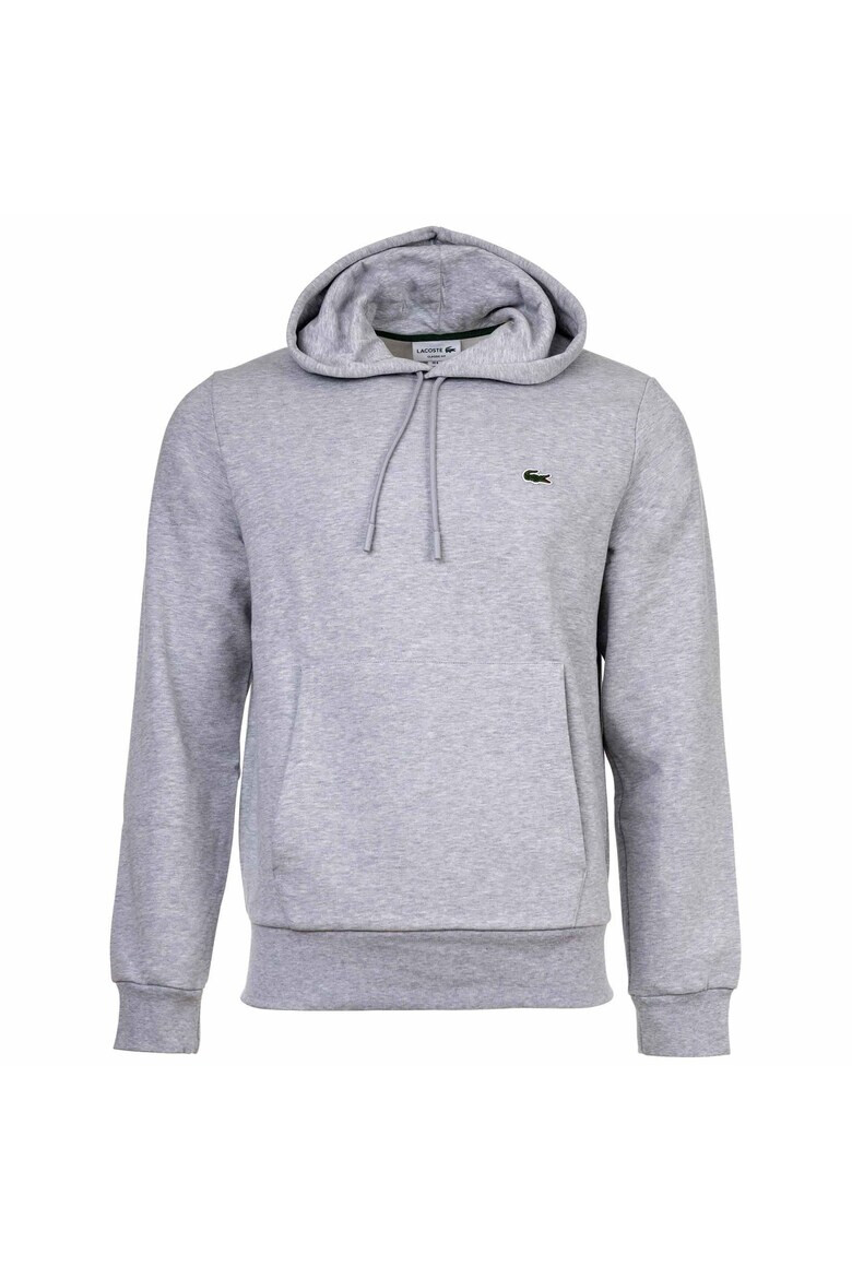Lacoste Худи с джоб кенгуру - Сив - Pepit.bg