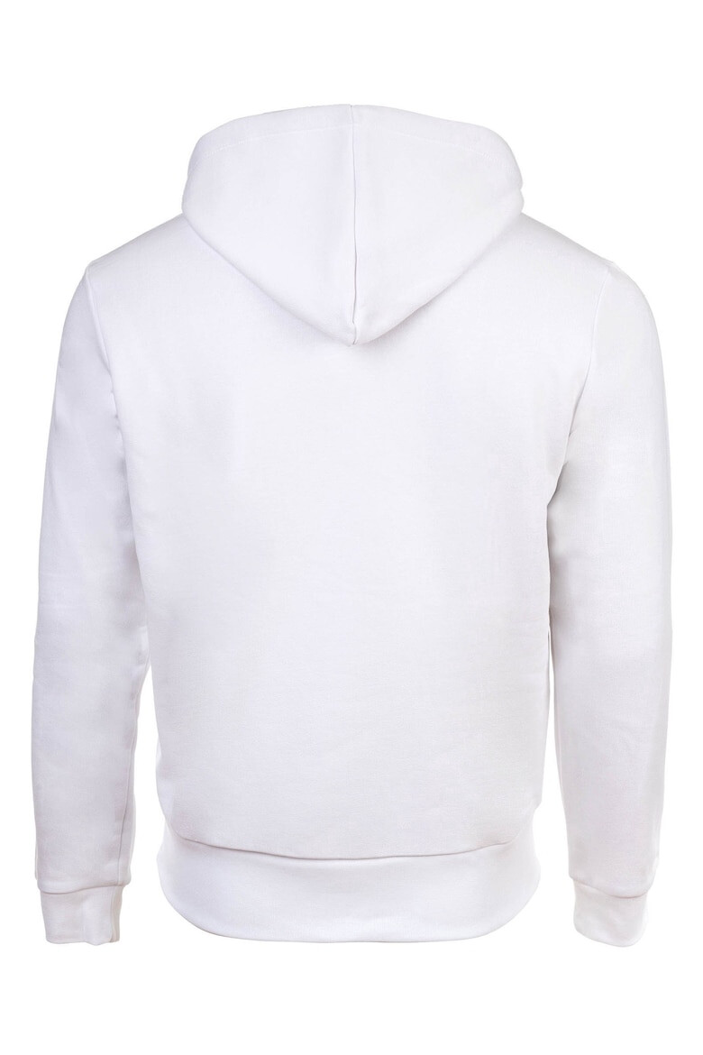 Lacoste Худи с джоб кенгуру - Бял - Pepit.bg