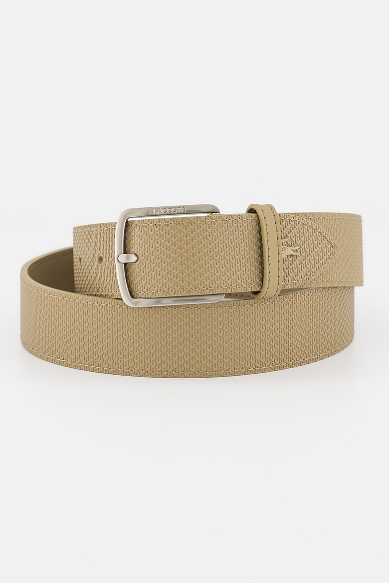 Lacoste Кожен колан с релеф - Pepit.bg